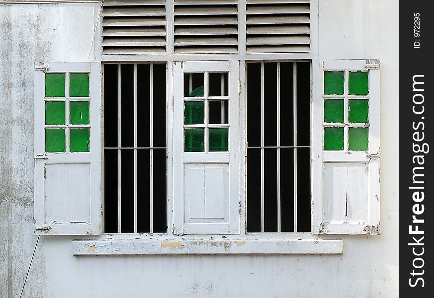 Panel window in Kuala Lumpour. Panel window in Kuala Lumpour
