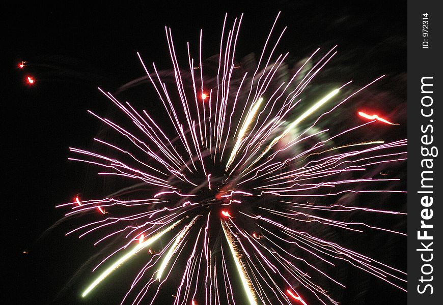 Fireworks display