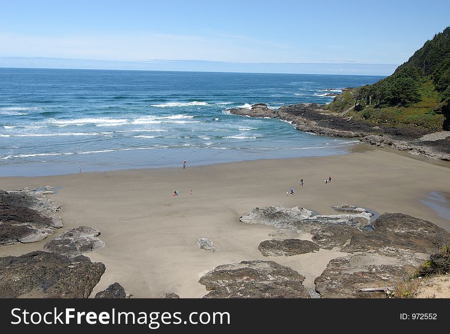 Oregon Coast Beach View