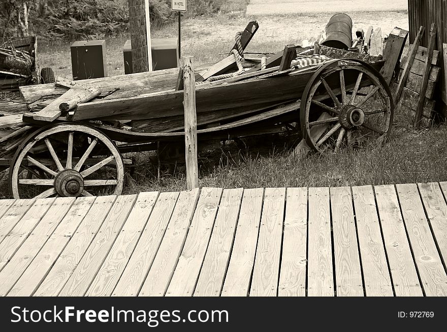 Old Car Scrap Yard