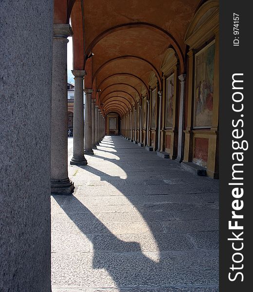 From the series arcades of Italy #1, taken in one of the churches on lake Maggiore Italy. From the series arcades of Italy #1, taken in one of the churches on lake Maggiore Italy.