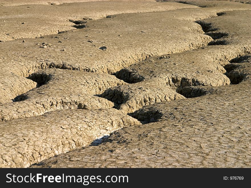 Gold Mud Texture Detail