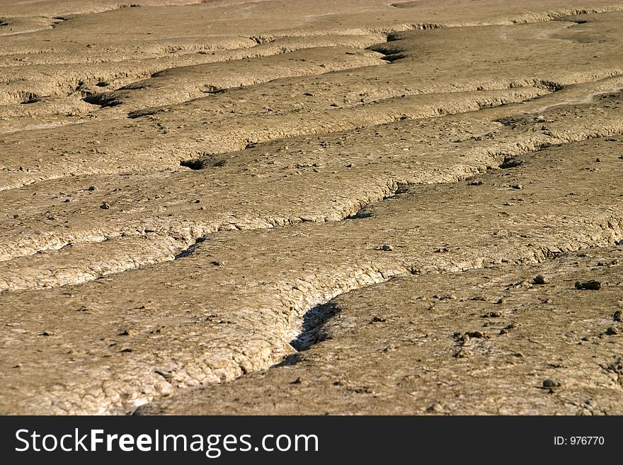 Gold mud texture