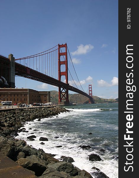 Golden Gate Bridge, San Francisco side