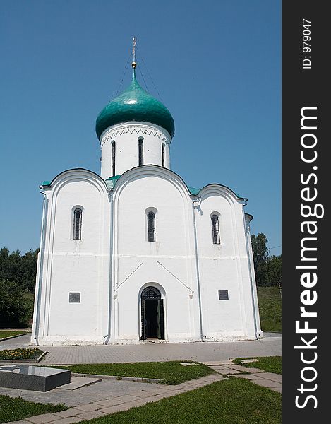Vintage church, Pereslavl'-Zalesskiy, Russia