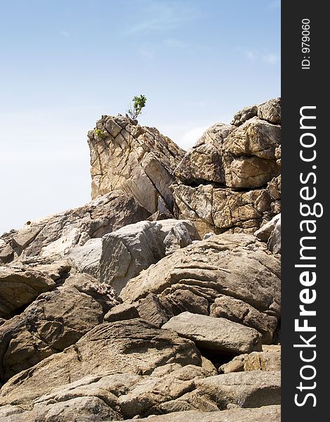 Rocks on the coast of Koh Samui, Thailand. Rocks on the coast of Koh Samui, Thailand