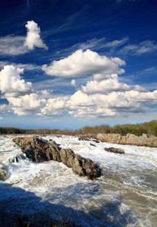 Potomac River Great Falls National Park Stock Photo Potomac River Great Falls National Park Stock Photo