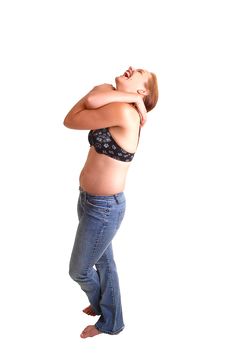 Laughing Woman. Stock Photography