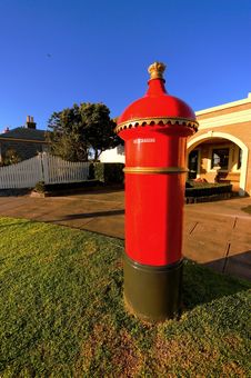 Old Post Box Stock Image Old Post Box Stock Image