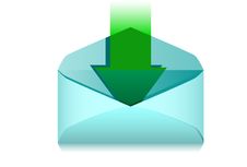 The Entering Message Stock Image