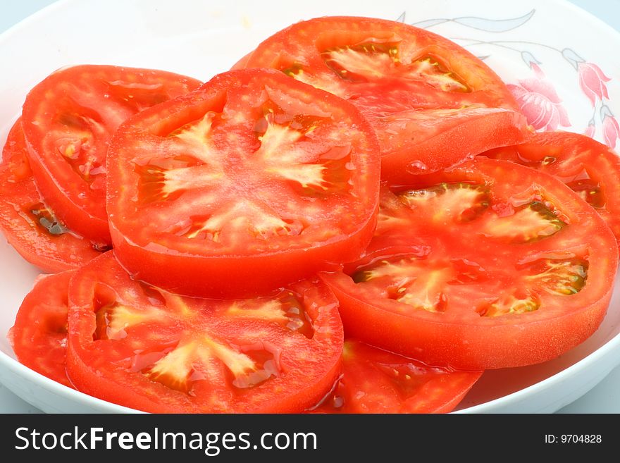 These are some fresh tomatos