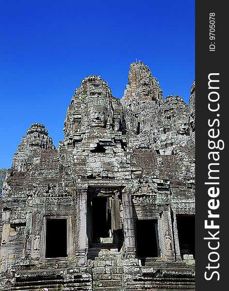 Historical Bayon Temple at Angkor Wat Cambodia. Historical Bayon Temple at Angkor Wat Cambodia