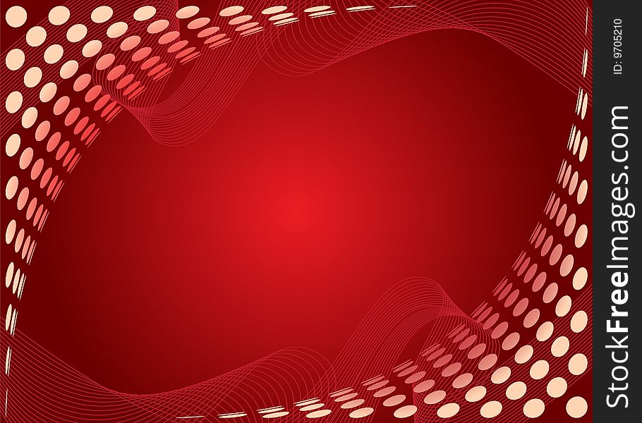 Red background with place for your text