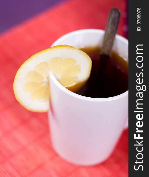 Cup With Black Tea