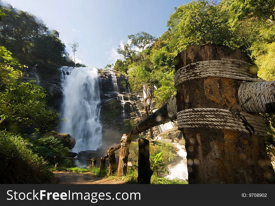 Waterfall at Doi Intanon, Thailand