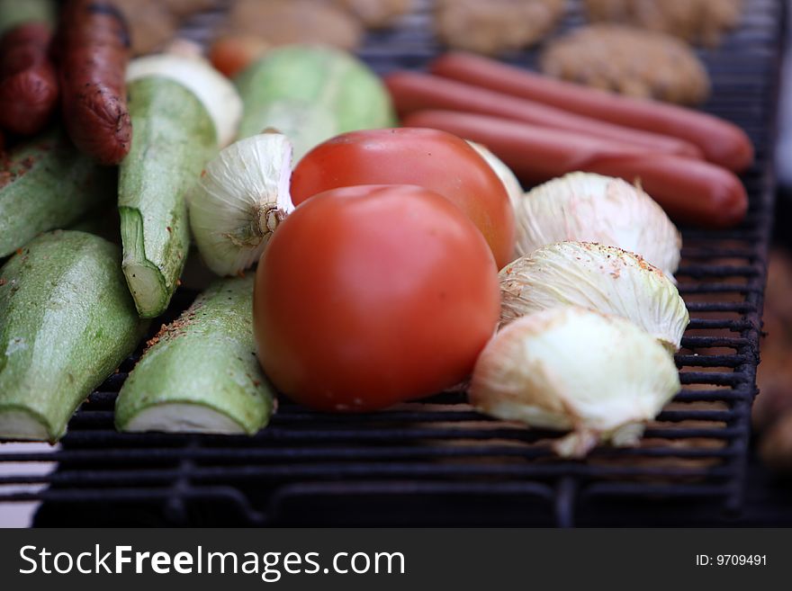 Veggies On Grill