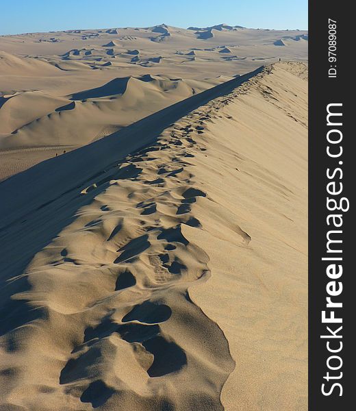 Singing Sand, Erg, Dune, Aeolian Landform