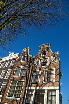 Amsterdam Typical Houses Stock Photos Amsterdam Typical Houses Stock Photos