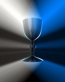 Light And  Chalice Royalty Free Stock Image