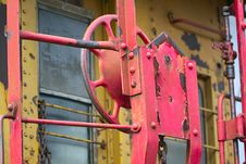 Ancient Train Detail. Stock Photos Ancient Train Detail. Stock Photos