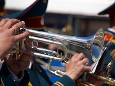 Military Musician Trumpet Stock Images Military Musician Trumpet Stock Images