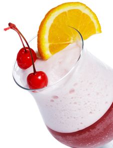 Berry Cocktail Royalty Free Stock Photography Berry Cocktail Royalty Free Stock Photography