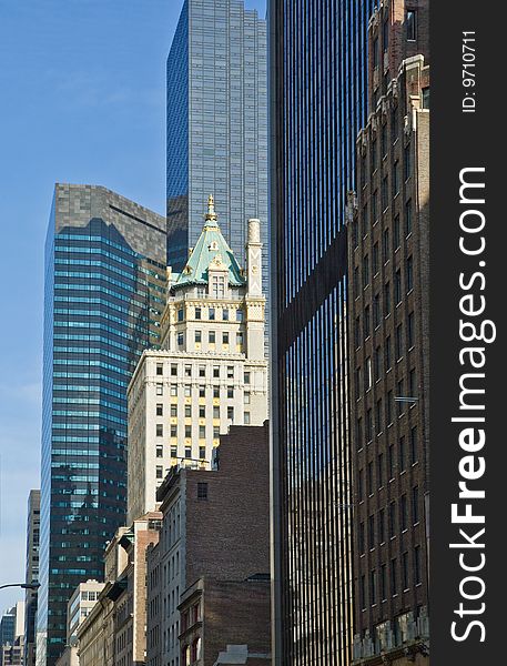 Classic New York, Manhattan cityscape. Classic New York, Manhattan cityscape