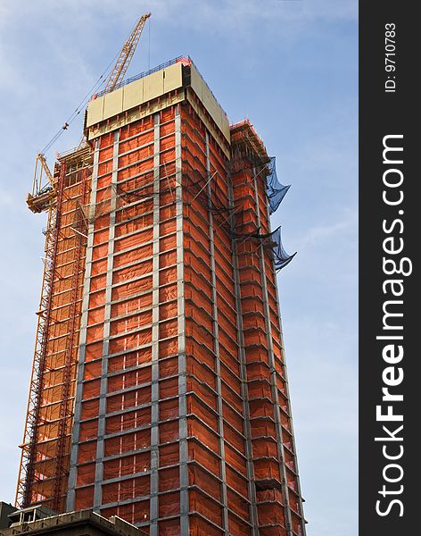 Construction Of Skyscraper