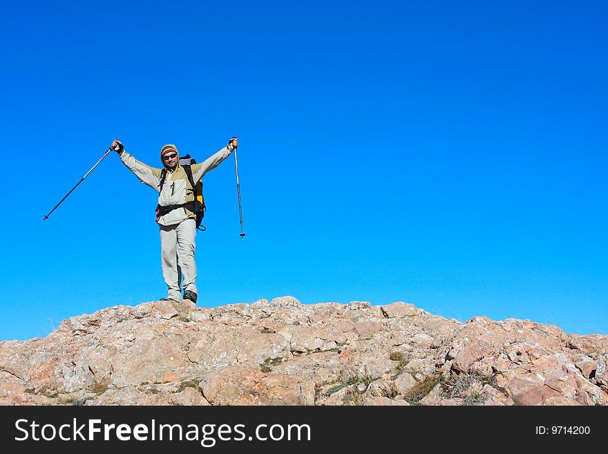 Hiking in the Crimea mountains