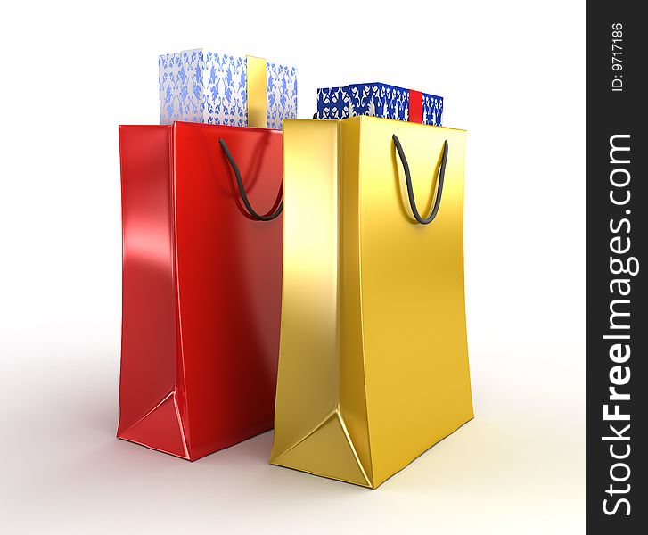 3d image of Shopping concept. 3d image of Shopping concept