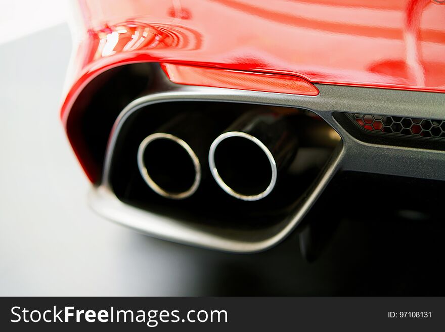 Exhaust stack pipe Italian Car