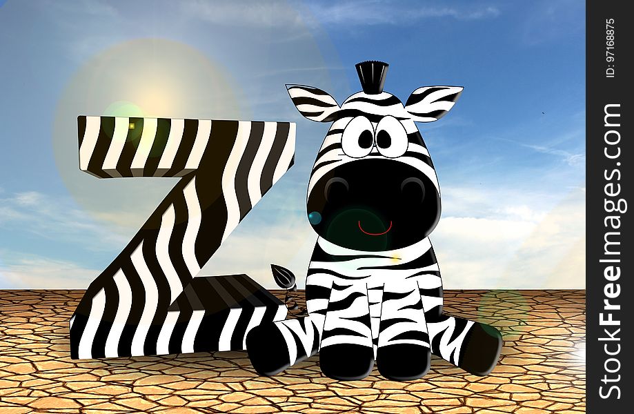 Zebra, Mammal, Cartoon, Horse Like Mammal