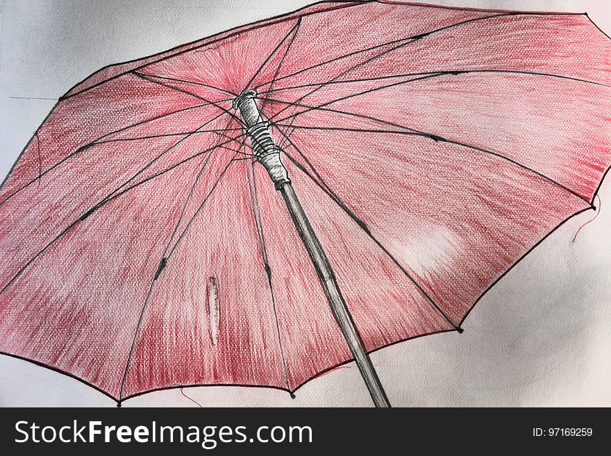 Umbrella, Pink, Fashion Accessory