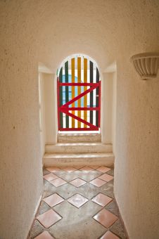 Colorful Door Stock Photo Colorful Door Stock Photo