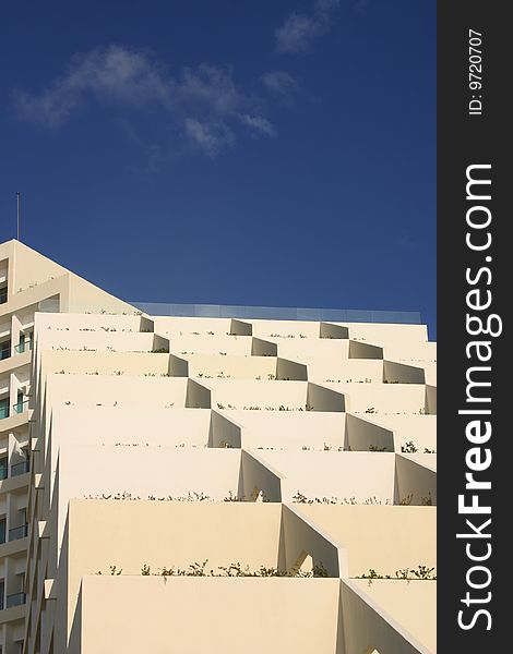 Modern architecture in Cancun, Mexico