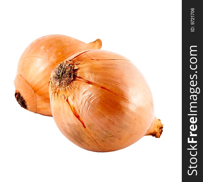 Large Onions With Clipping Path