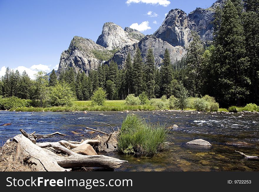 View of Yosemite National Park, California, USA. View of Yosemite National Park, California, USA.