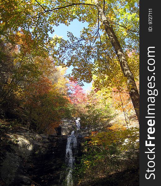 Autumn Waterfall