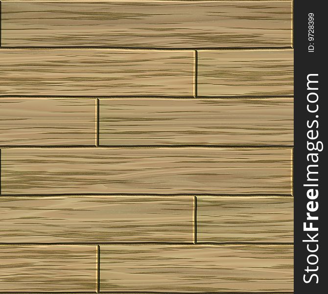 High quality computer generated seamless texture of wood