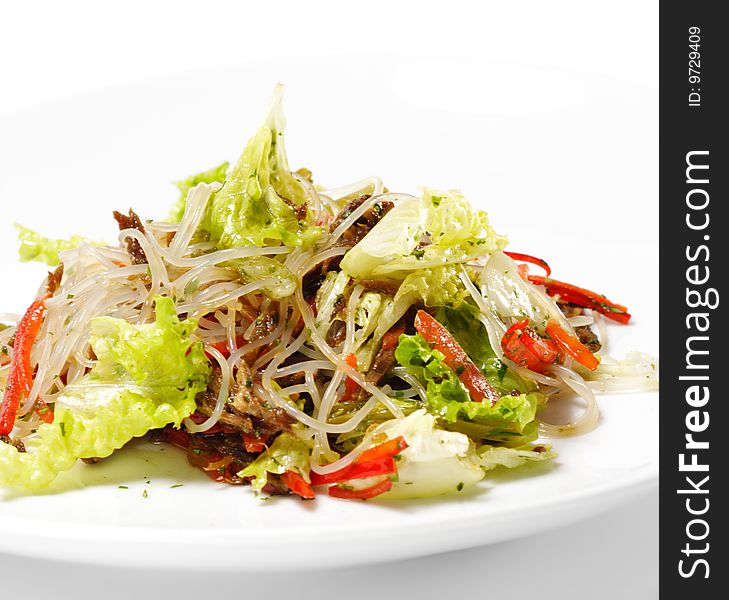 Salad - Beef With Noodle