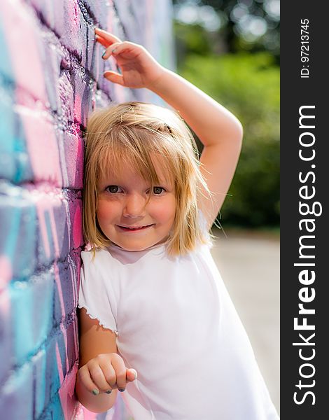 Hair, Pink, Child, Skin