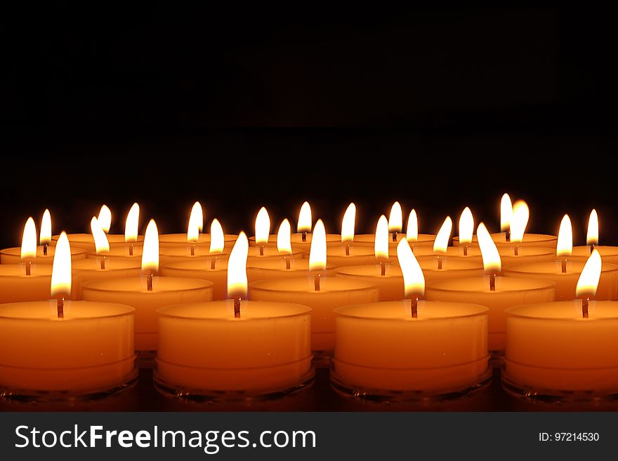Candle, Lighting, Flameless Candle, Flame