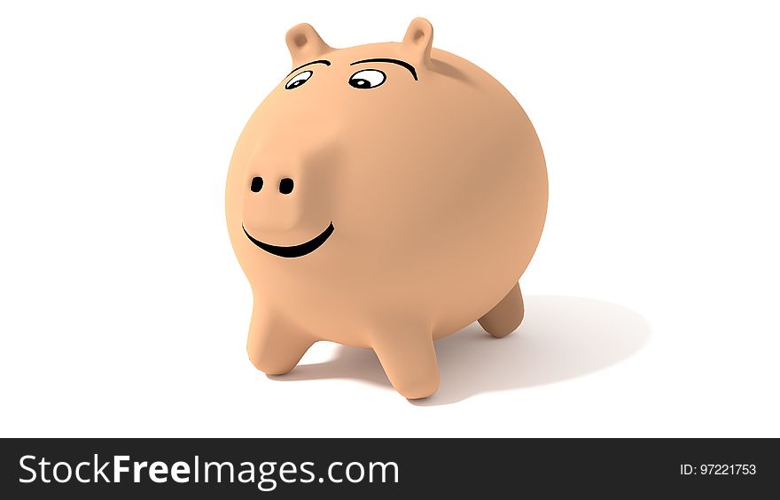 Nose, Smile, Snout, Piggy Bank