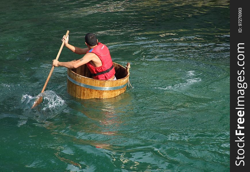 Watercraft Rowing, Water, Oar, Water Transportation