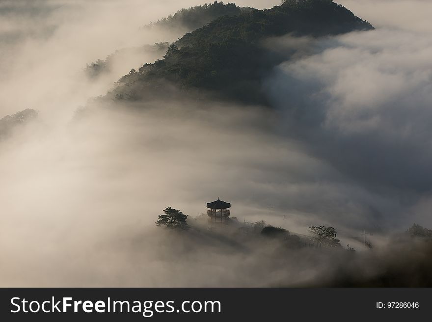 Sky, Fog, Mist, Cloud