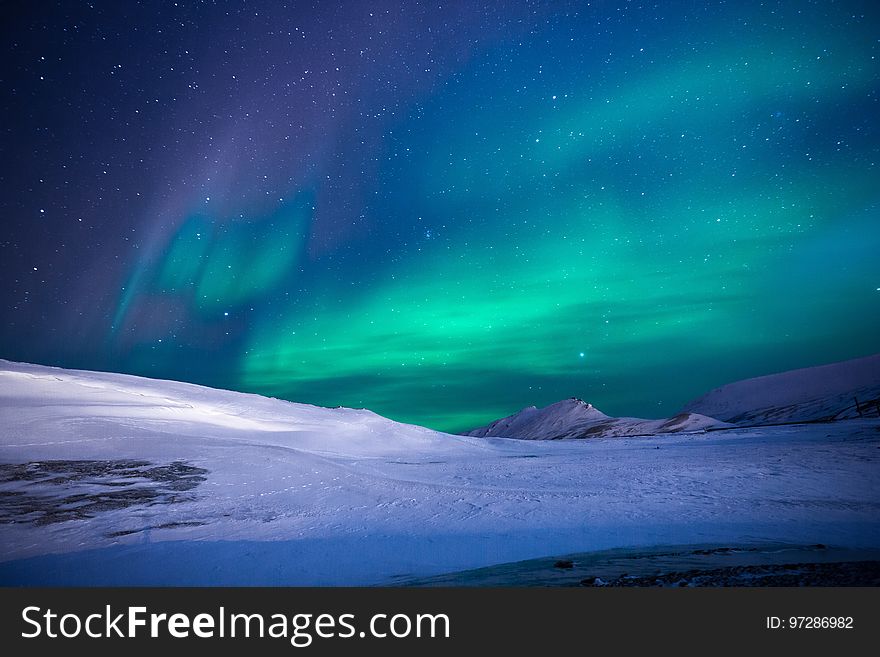 Nature, Aurora, Atmosphere, Arctic