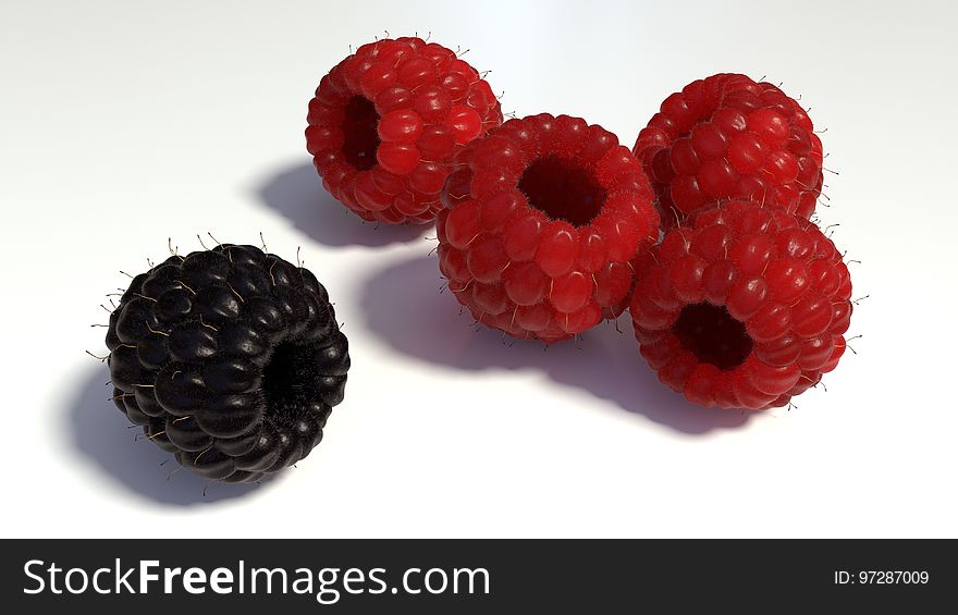 Berry, Fruit, Raspberry, Blackberry