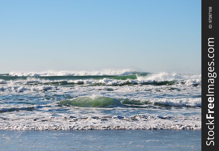 Sea, Wave, Ocean, Wind Wave