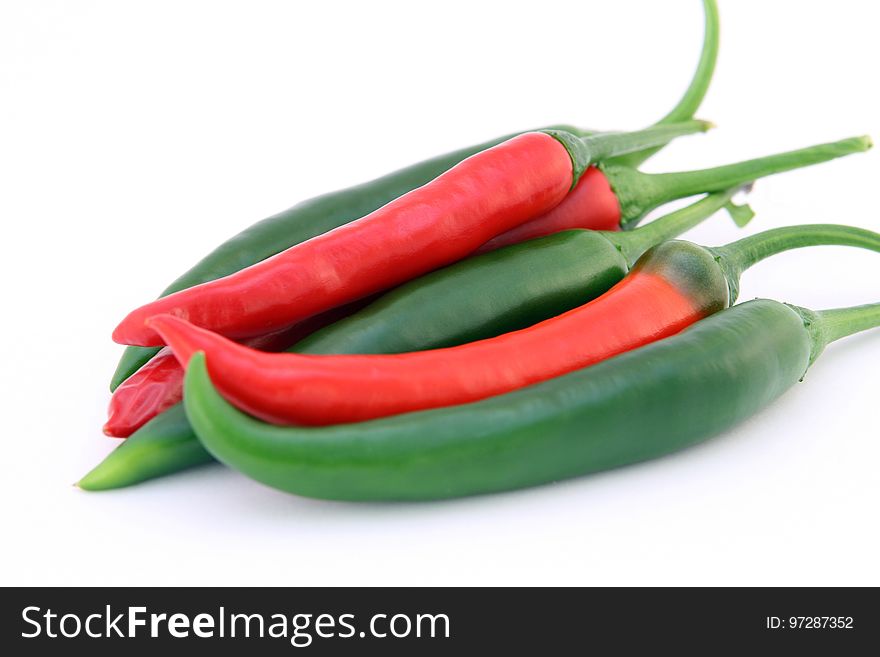 Bird's Eye Chili, Natural Foods, Vegetable, Chili Pepper