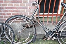 Rusty Bicycle Stock Photography
